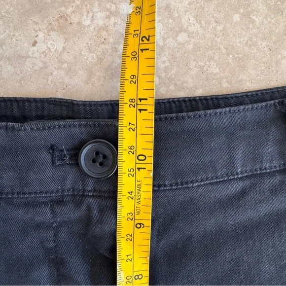J Crew Black 7 Inch Heritage Chino Short Womens Size 6 - Picture 8 of 12